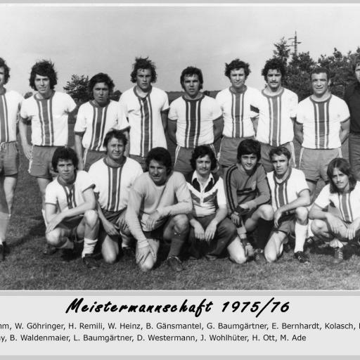 1976 Aufstieg in 2 Amateurliga