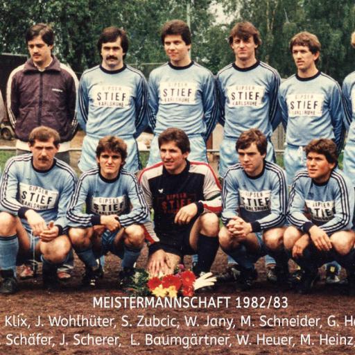 1983 Aufstieg in Bezirksliga